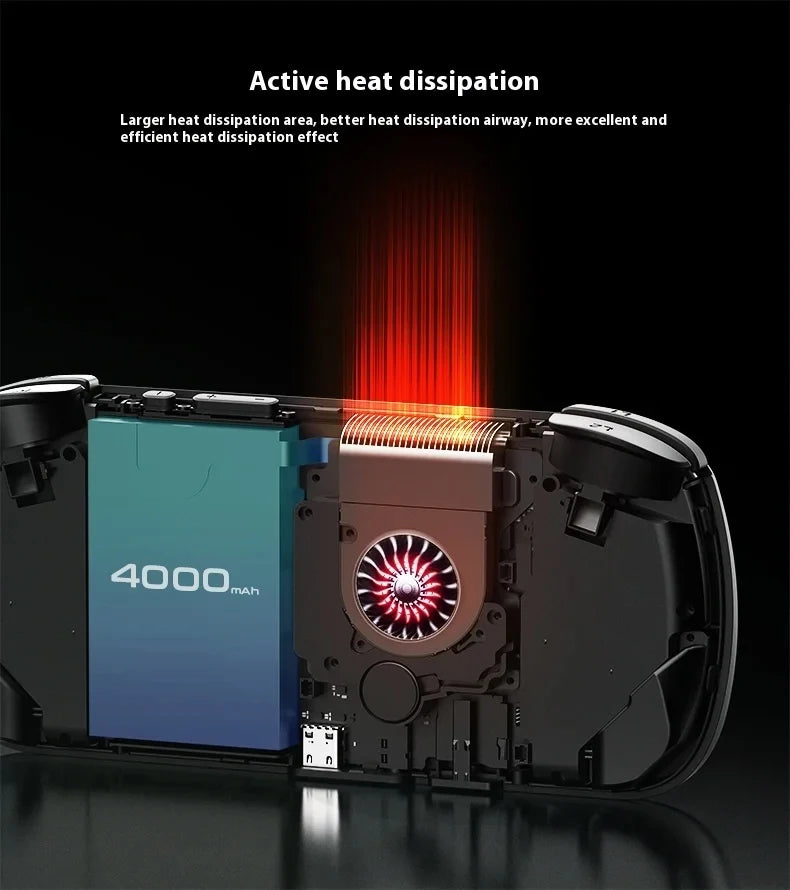Handheld Game Console 3.92" AMOLED Screen 4000mah Hall Effect Joystick SD865 Game Console Gift