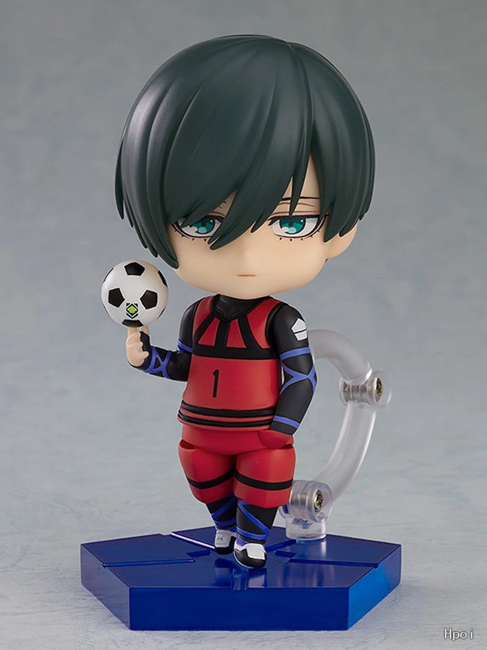 10cm BLUE LOCK Anime Rin Itoshi Figure Nagi Seish Q Version Action Statue Chigiri Hyoma Collection Ornaments Model Gift Toys pvc