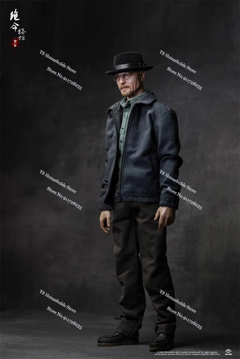 ZGJKTOYS 1/6 JK-003 Old White JK-004 Young Boy Pinkman Delicate 12" Man Soldier Model Breaking Bad Fans Collection Gift