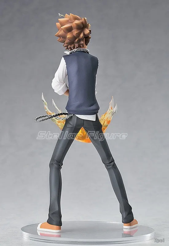 【SF】In Stock Original GSAS GSC POP UP PARADE HITMAN REBORN Sawada Tsunayoshi Figures Anime Models Collection