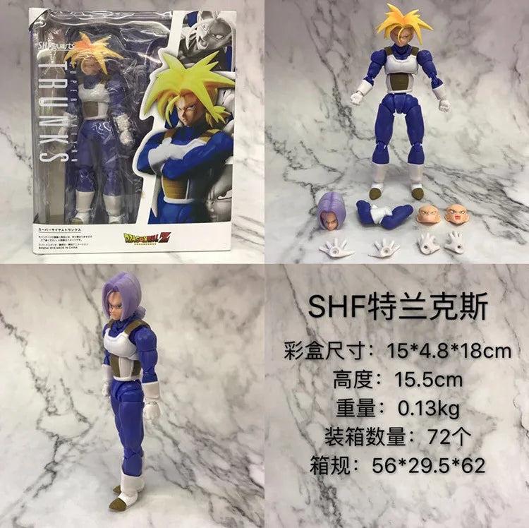 Bandai Dragon Ball Z Son Goku Figure SHF S.H.Figuarts Goku War Damage Super Saiya Anime Action Figures Model Toys Birthday Gift