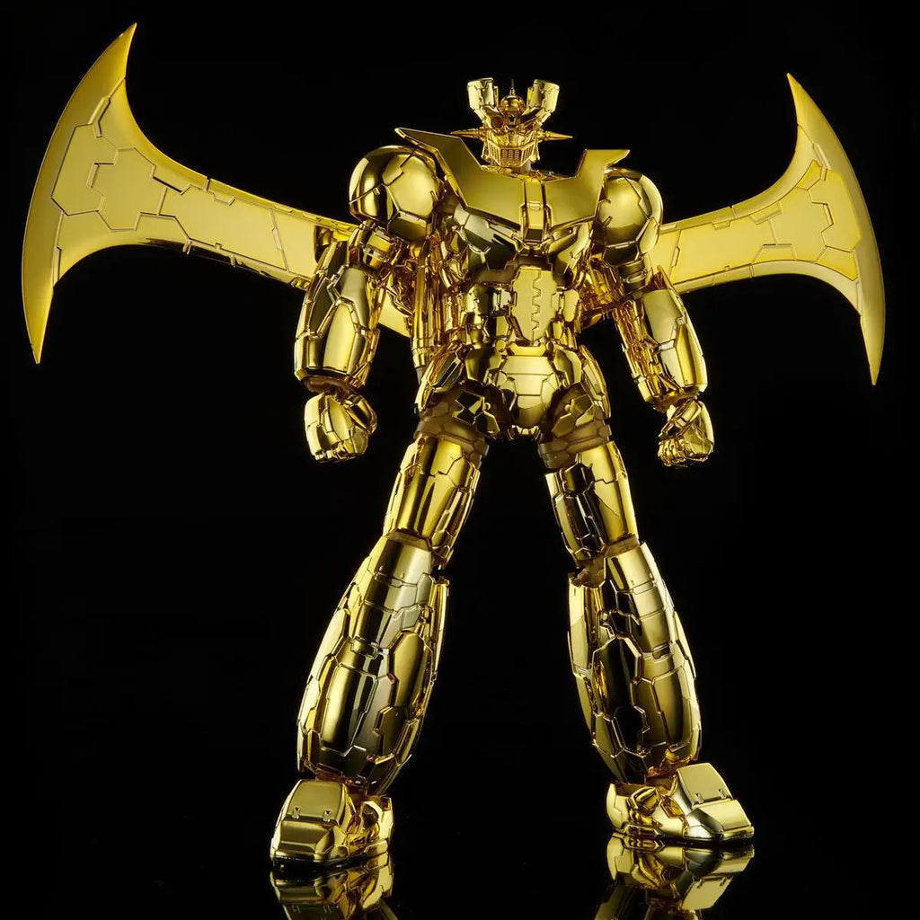 Bandai Genuine HG 1/144 MAZINGER Z GOLD Ver. INFINITY Ver Anime Action Figure Robot Collectible Assembly Model Toy Gift Children