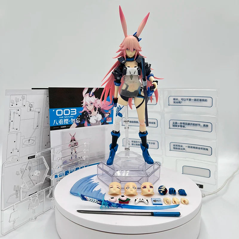 22cm ARCTECH Houkai 3rd Sakura Yae Anime Figure Yae Sakura Royal God Outfit Honkai Impact 3 Action Figure Collection Doll Toys