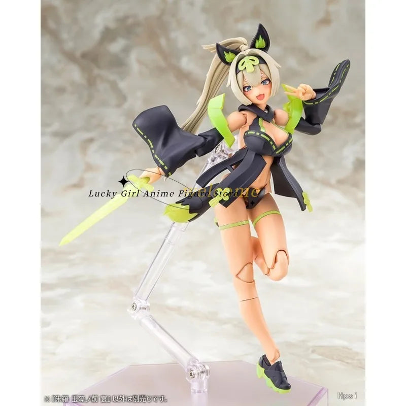 -In Stock Original Kotobukiya Megami Device Shura Tamamo Mae Banquet (Utage) Mecha Assembly Models Ornaments Toys Boys  Statue