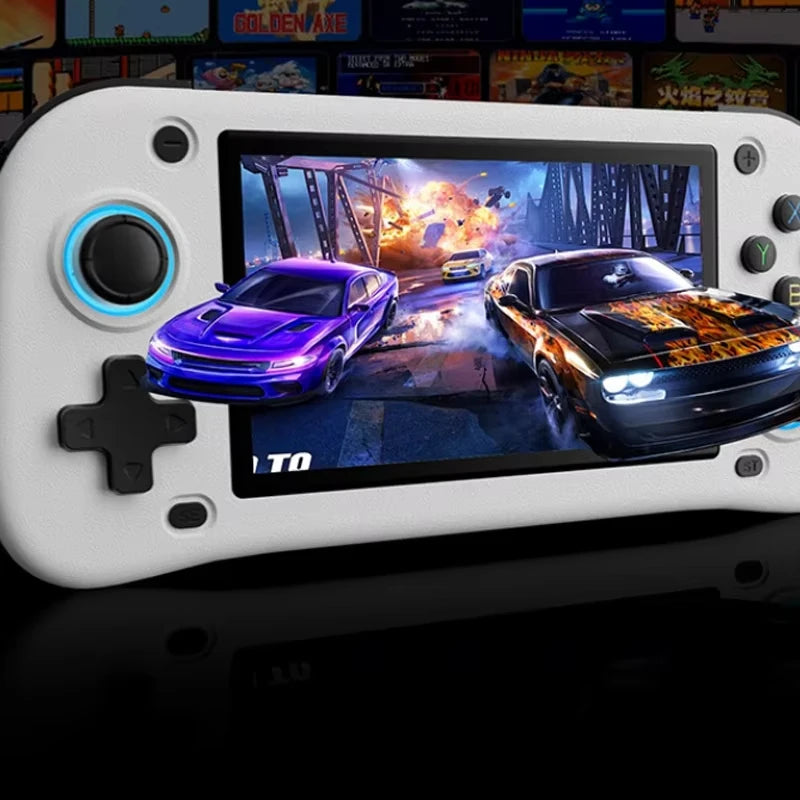 NEW G28 Game Console Retro Handheld Linux System 4.2 Inch IPS Screen Portable Pocket Video Player 64GB 128GB Games Kid Gift