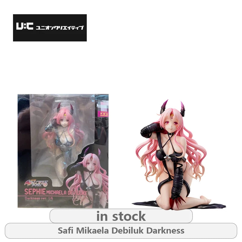 UnionCreative Original To Love-Ru DARKNESS Series Nemesis\Gucci Chuan Wei\Tiyuu Runadik Not Movable Figure Statue Model Toys