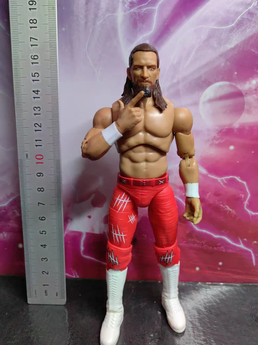 Genuine Bulk Wrestler Jeff Hardy 6-inch Super Action Figure Model of Relsena Model Collect Boy Toys Figure