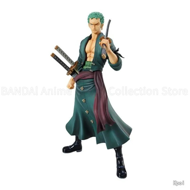 In Stock Original MegaHouse Portrait of Pirates ONE PIECE "Sailing Again" Roronoa Zoro Anime Characters Models Ornaments