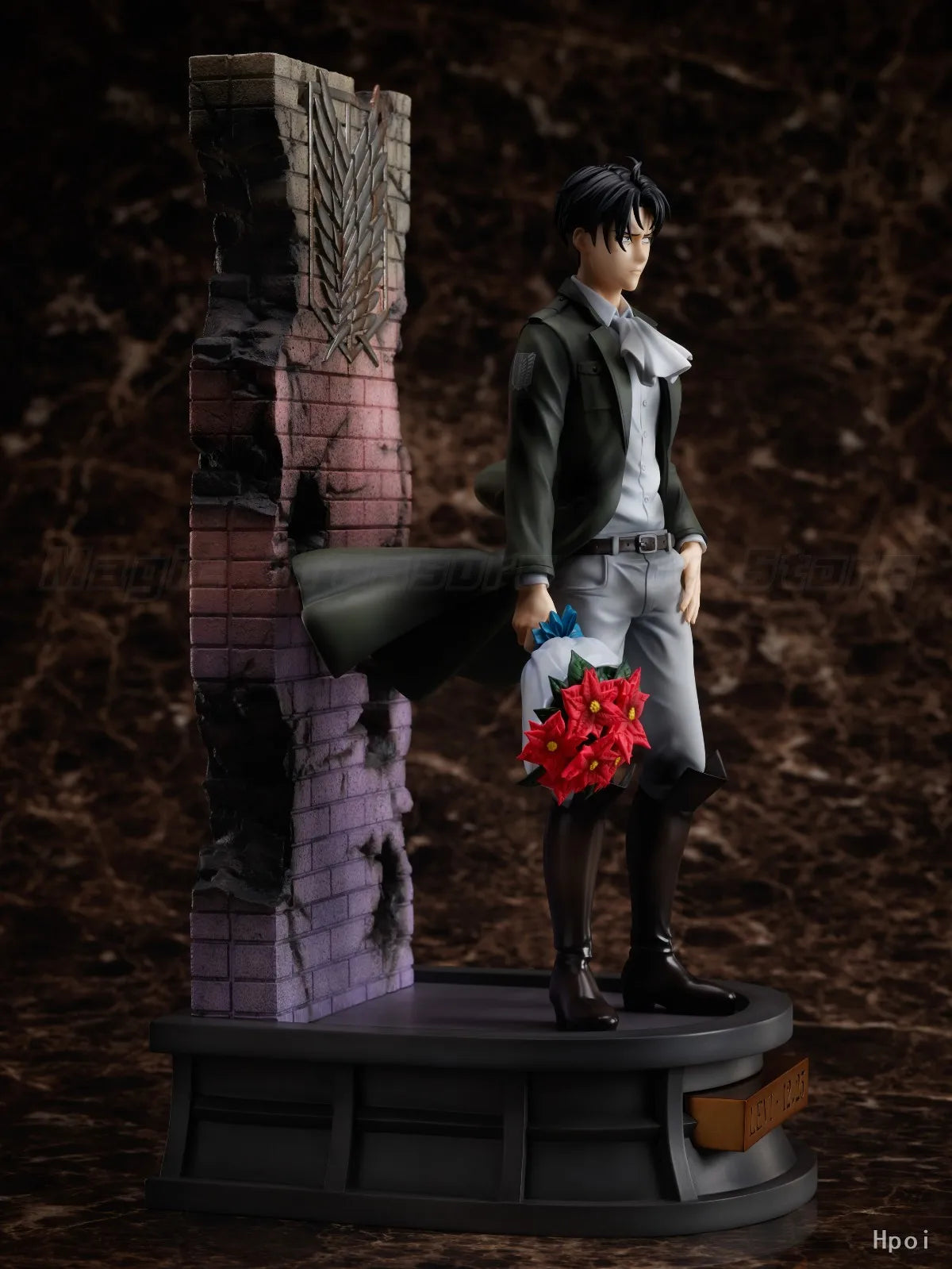 【In Stock】Original F:NEX MAPPA Shingeki No Kyojin Levi Ackerman Birthday 1/7 Scale Figure Toy Gift