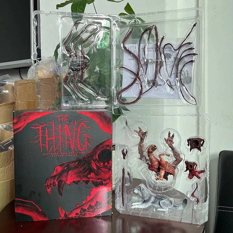 NECA Prey Ultimate Feral Predator 7inch Scale Action Figure The Thing Deluxe Ultimate Dog Creature Figure Collectible Model Toys