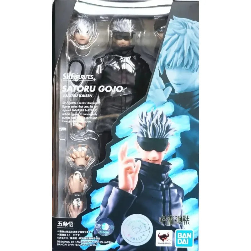 In Stock BANDAI Original S.H.Figuarts SHF Jujutsu Kaisen 0 Theater Edition Gojo Fushiguro Megumi Itadori Yuji Nobara Geto Suguru