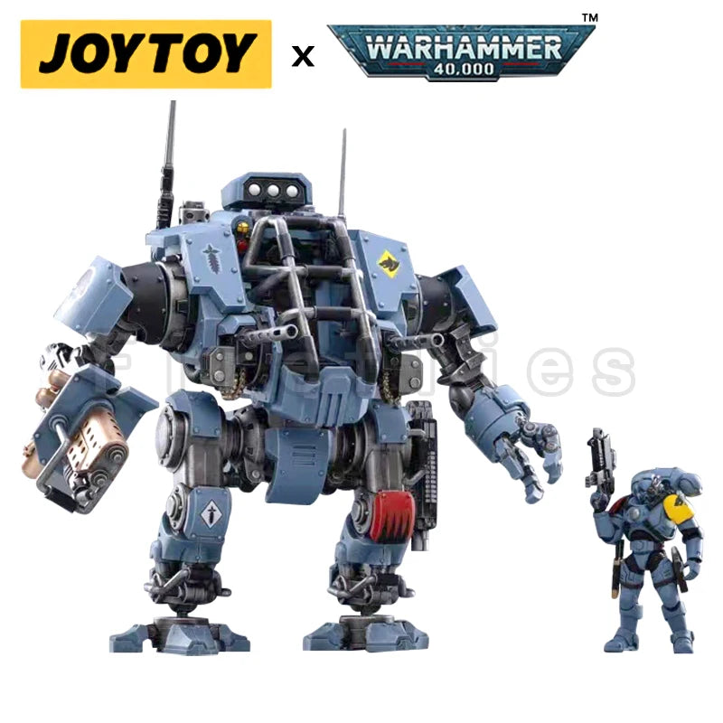 1/18 JOYTOY Action Figure Mecha 40K Space Wolves Invictor Warsuit Anime Collection Model Toy For Gift