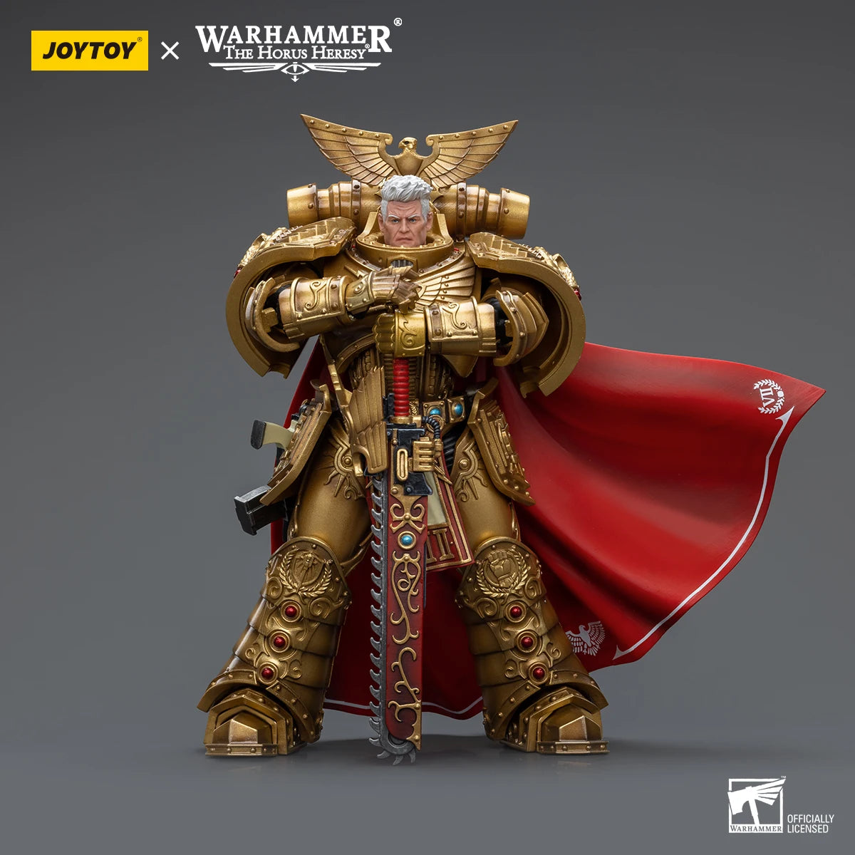JOY TOY Warhammer "The Horus Heresy" Imperial Fists Rogal Dorn, Primarch Of The Vllth Legion Action Figures Doll Collection