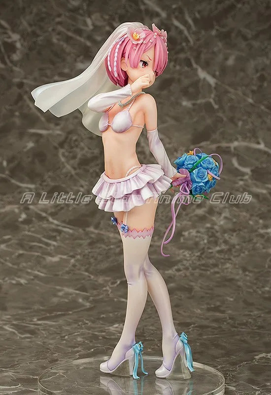 В наличност Оригинална Phat! Re: ZERO - Starting Life in Another World RAM Сватбена рокля Аниме Фигурки Модели Колекция Играчки Подаръци