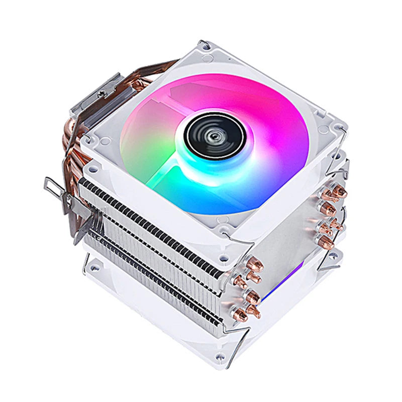 XUANFENG CPU Cooler Fan Computer x79 x99 Processor 2/4/6 Heat pipe 4pin/PWM Compatible LGA2011-3 2066 115x 1200 1700 AMD AM4 AM5