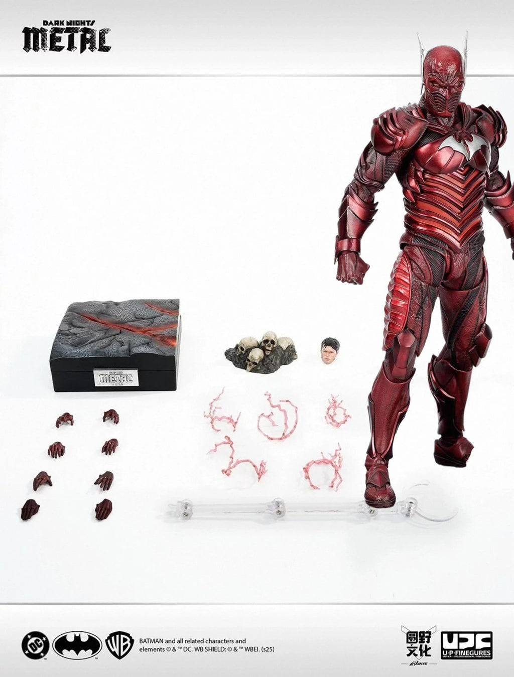 In Stock LPZZ 1/12 Scale DC Batman Deathstroke Red Hood Action Figure Arkham Knight Dark Nights Metal Gift Collectible