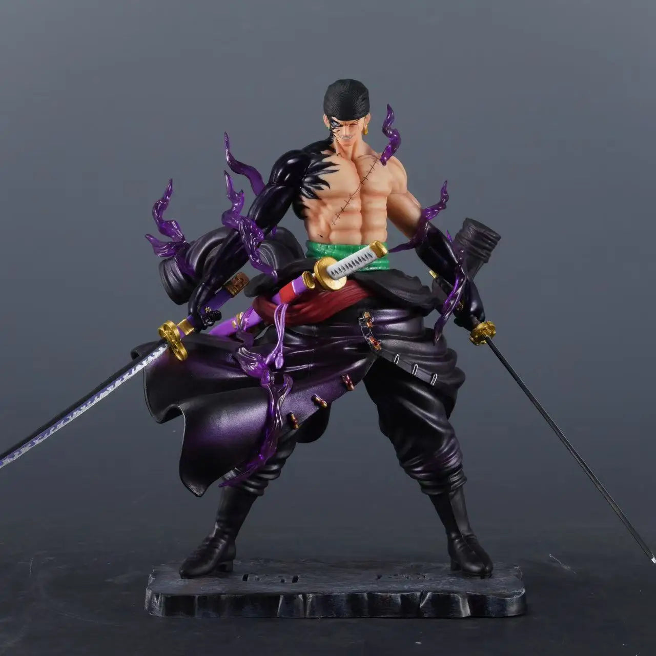 24CM One Piece Anime Figure Roronoa Zoro Action Figure Zoro Action Collection Figurines Gift Gk Toys Cartoon Model Birthday Gift
