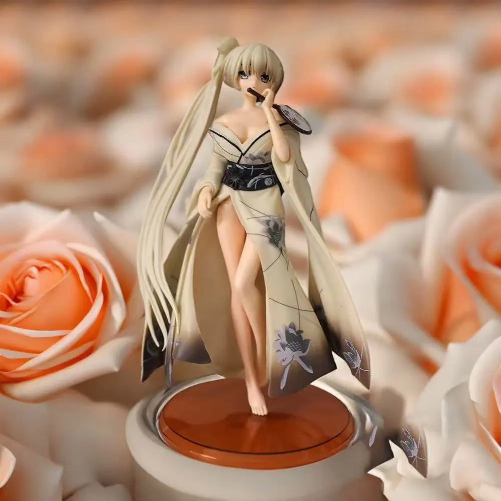 22CM Anime Yosuga no Sora Figure Kasugano Sora Standing Animation Model Toy Gift Collection Decoration Ornaments PVC