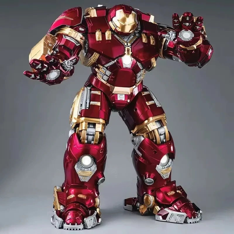 Fondjoy Toy Iron Man Action Figure - 1/7 Scale Mark Hulkooster Hulkbuster Armor Assembly Model Toy for Collectors And Xmas Gifts