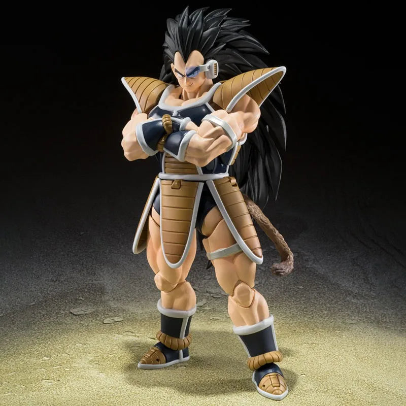 In Stock BANDAI Original Box S.H.Figuarts DRAGON BALL RADITZ AND SON GOHAN KID SDCC SHF Action Figure Model Toy Gift for Kids