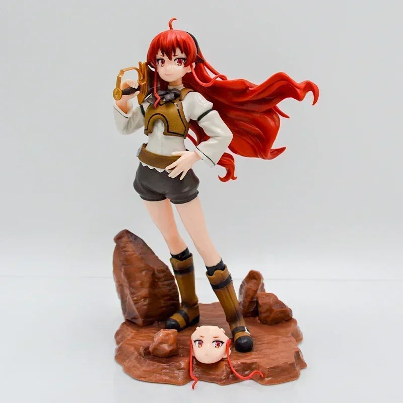 18cm Roxy Migurdia Bunny Girl Anime Figure Mushoku Tensei Jobless Reincarnation Sylphiette/Eris Action Figure Model Doll Toys