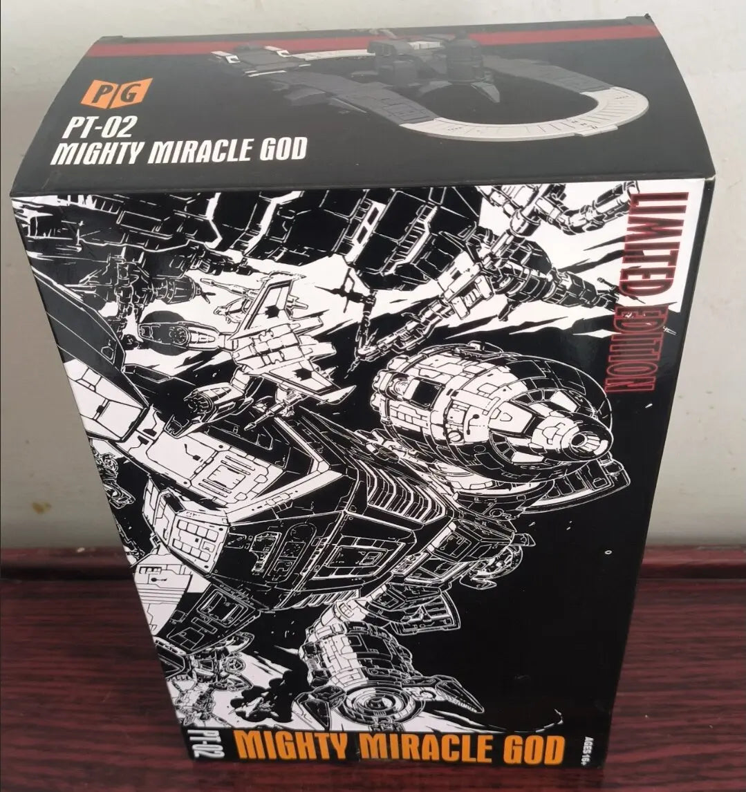 IN STOCK  PANGU MODEL PT-02 PT02 PT-02M PT02M MIGHTY MIRACLE GOD Omega SP Huge Dragon Defensive Fortress Base Figure