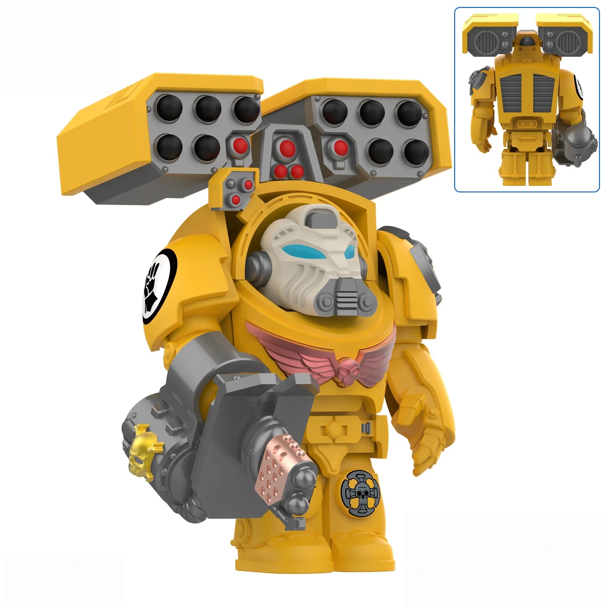 NEUE Mittelalterliche Kriegsritterfigur, aufwendige Details, schwere Bewaffnung, Engel, Ultramarines, Templer, Kriegssoldaten