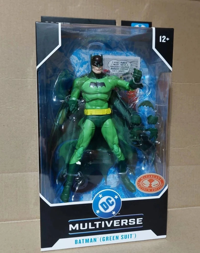 McFarlane Toys Azrael Batman Knightquest/Batwing/Green Yellow Batman/Batman Troika 7" Action Figures DC Multiverse Model