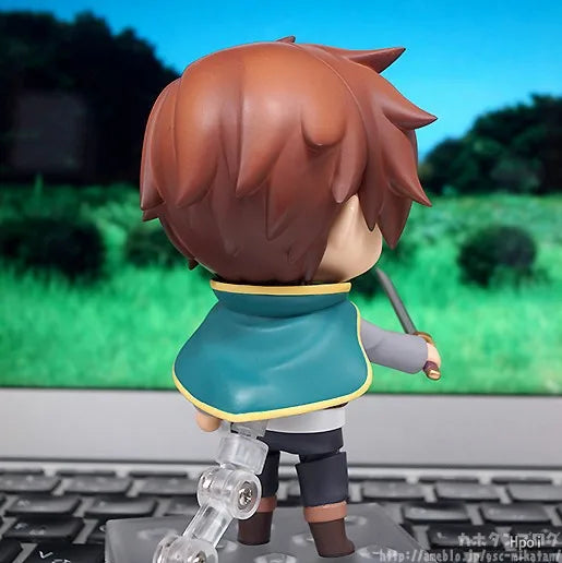 【FS】Orginal GSC NENDOROID 876 Blessings for The Beautiful World Satou Kazuma Figure Model Toys Gifts Collection