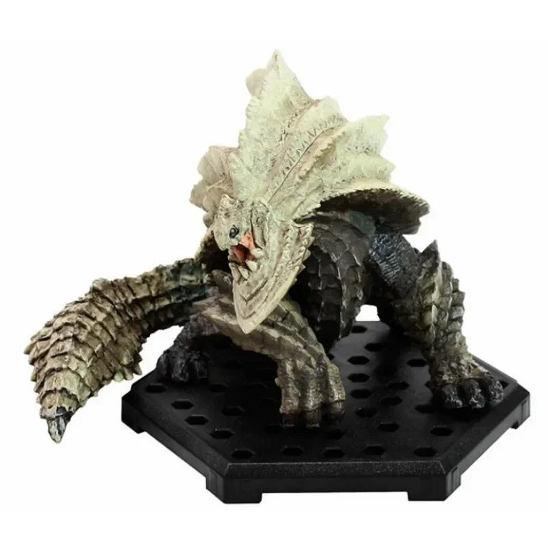Monster Hunter World Iceborne Action Figure PVC Model, Nergigante Tigrex Basarios Dragon Collectible Decoration Toy for Adults