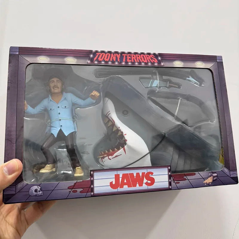 Toony Terrors NECA 03346 Figure JAWS Hooper Action Figuras Anime PVC Movable Model Doll Ornament Toys Original Gift for Kids