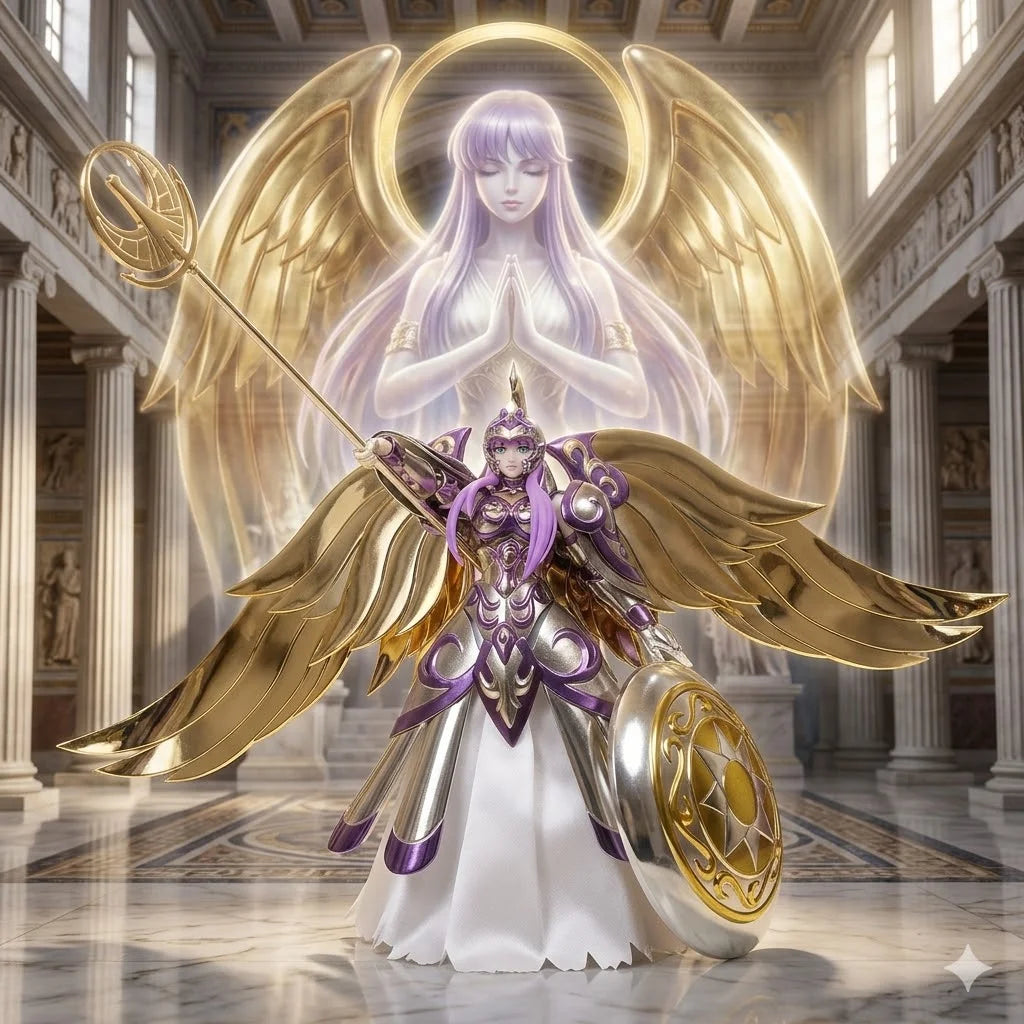 【In Stock】 Saint Seiya MST Athena Saori Kido God Cloth Myth Cloth EX Metal Armor Diecast Action Figure Collection Toy Gift