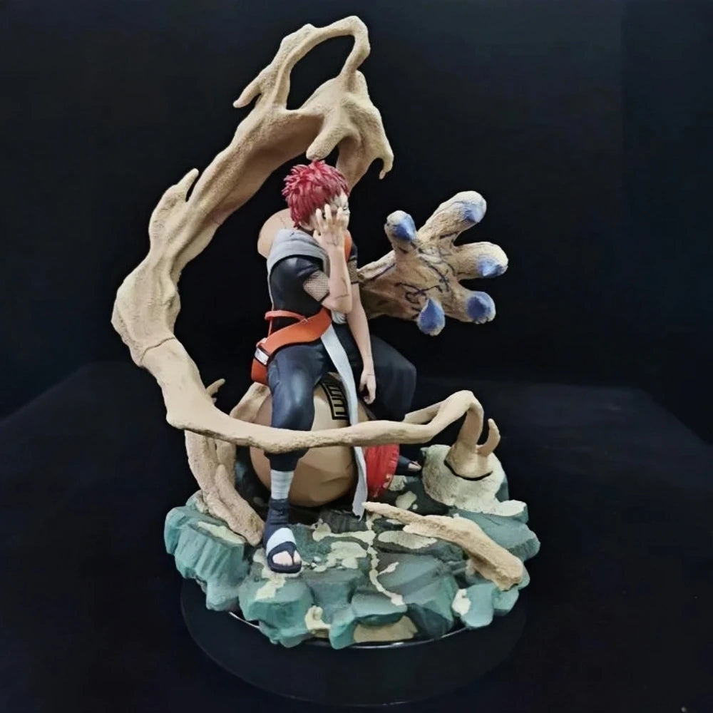 Naruto Anime Figures Gaara Battle version Action Figure Model PVC Figurine Collection Desktop Decoration Children's Toy Gifts