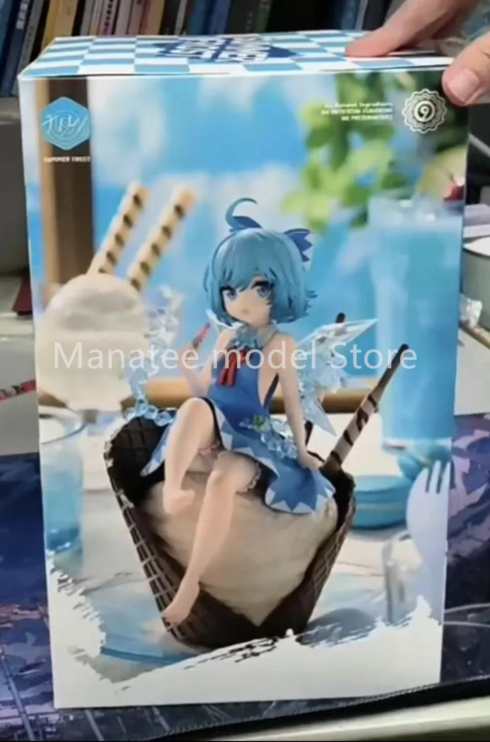 Solarain Original Touhou Project Cirno Summer Frost ver. 1/7 PVC Action Figure Anime Model Toys Collection Doll Gift