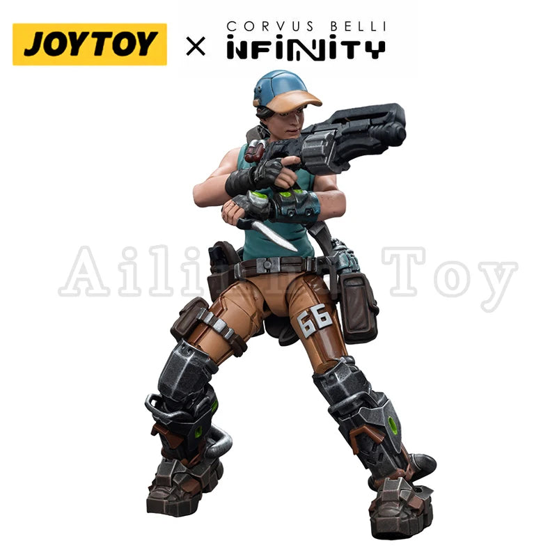 JOYTOY 1/18 Action Figure Infinity NA2 Monstruckers #2 Woman Anime Model Toy