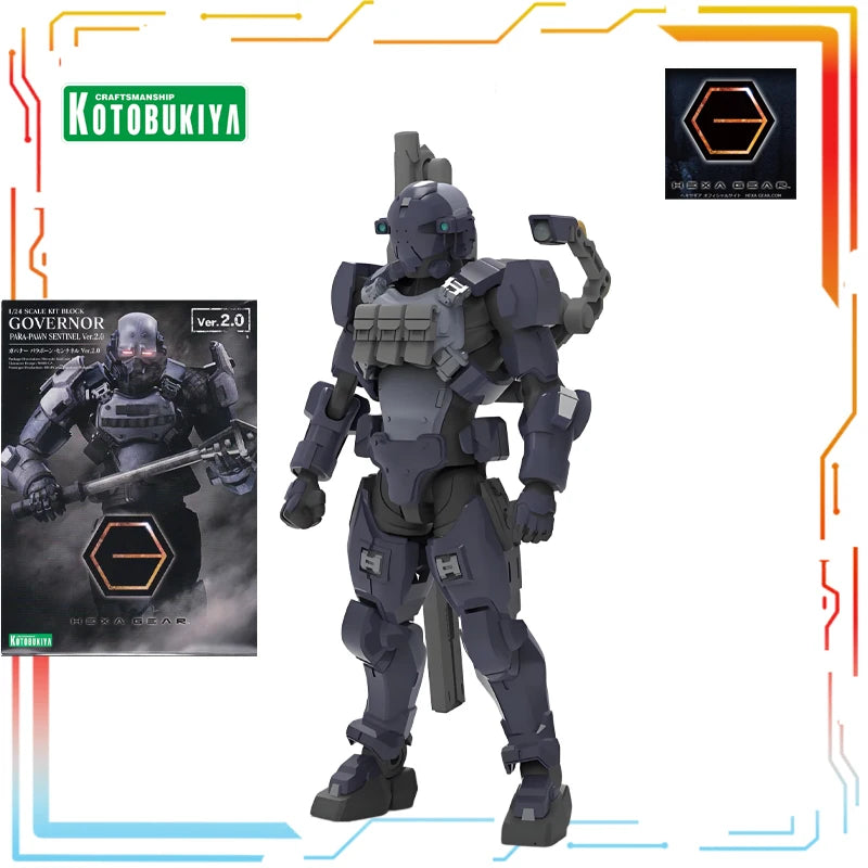 Kotobukiya Hexagonal Gear 1/24 Mech Assembly Series Bishop's Dental Machine Anime Action Figure Model Toy Festival Gift for Boys