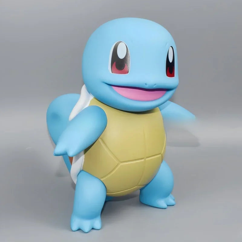 2025 New Hot Pokemon Pikachu Doll Model Large Figure Charmander Eevee Porkby Squirtle Ornament Figurine Younth Toy Collects Gift