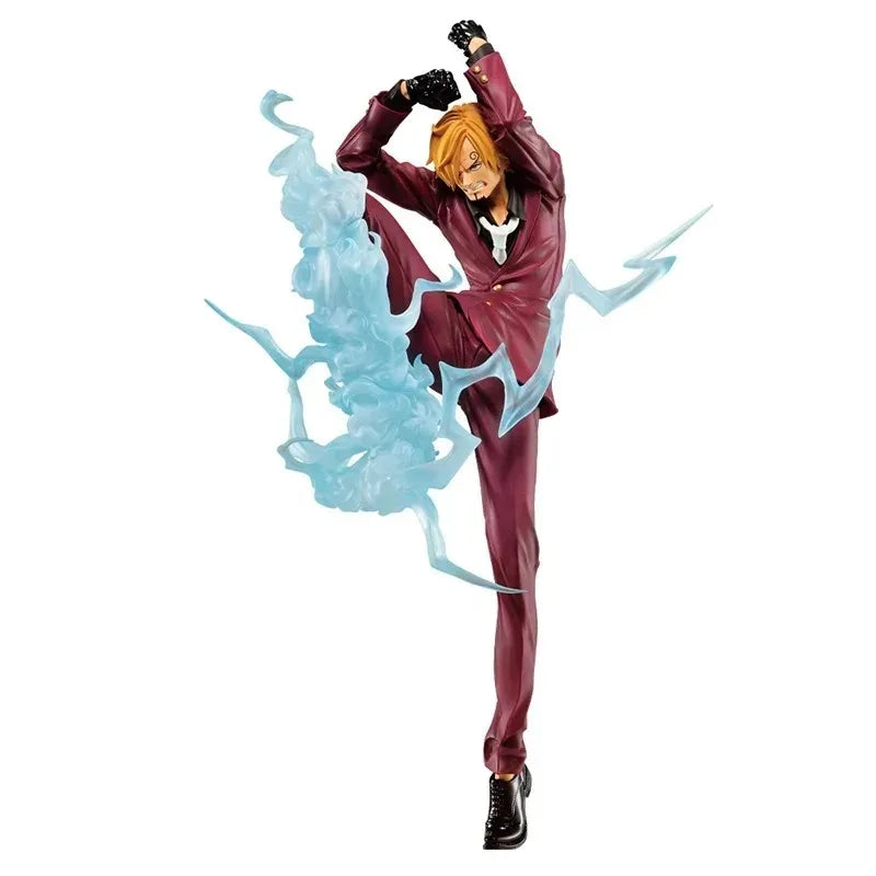 BANDAI Ichiban Kuji One Piece Battle of Both Wings Roronoa Zoro King Sanji Queen Anime Figures Model Collection Toys Gifts