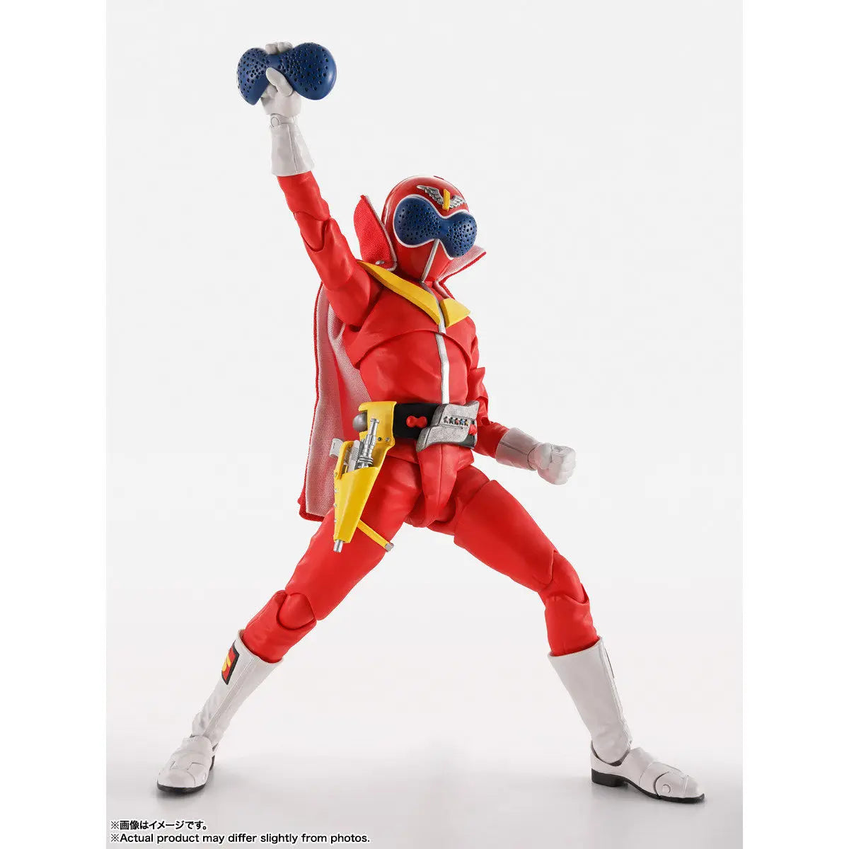 Original Shf Shinkocchou Action Figures Seihou Himitsu Sentai Gorenger Akarenger Super Sentai 50th Anniversary Ver. Model Toys