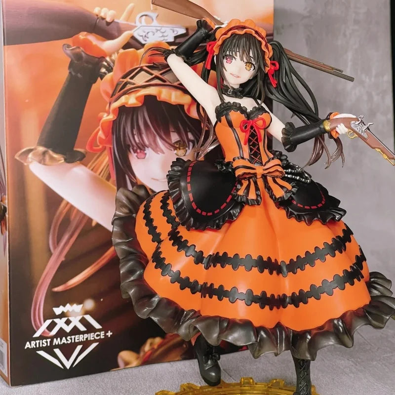 Auf Lager DATE A LIVE Tokisaki Kurumi Actionfigur Tide Decoration PVC Modell Spielzeug Sammlerstück Tischdekoration Weihnachtsgeschenke