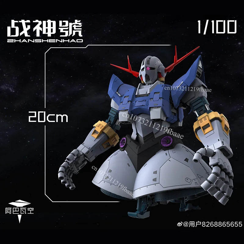 ABWK Model Zeong MSN-02 RG 1/100 Toys Assembly Model Kit RG Enlarged Version Action Figure Plastic Robot Gifts