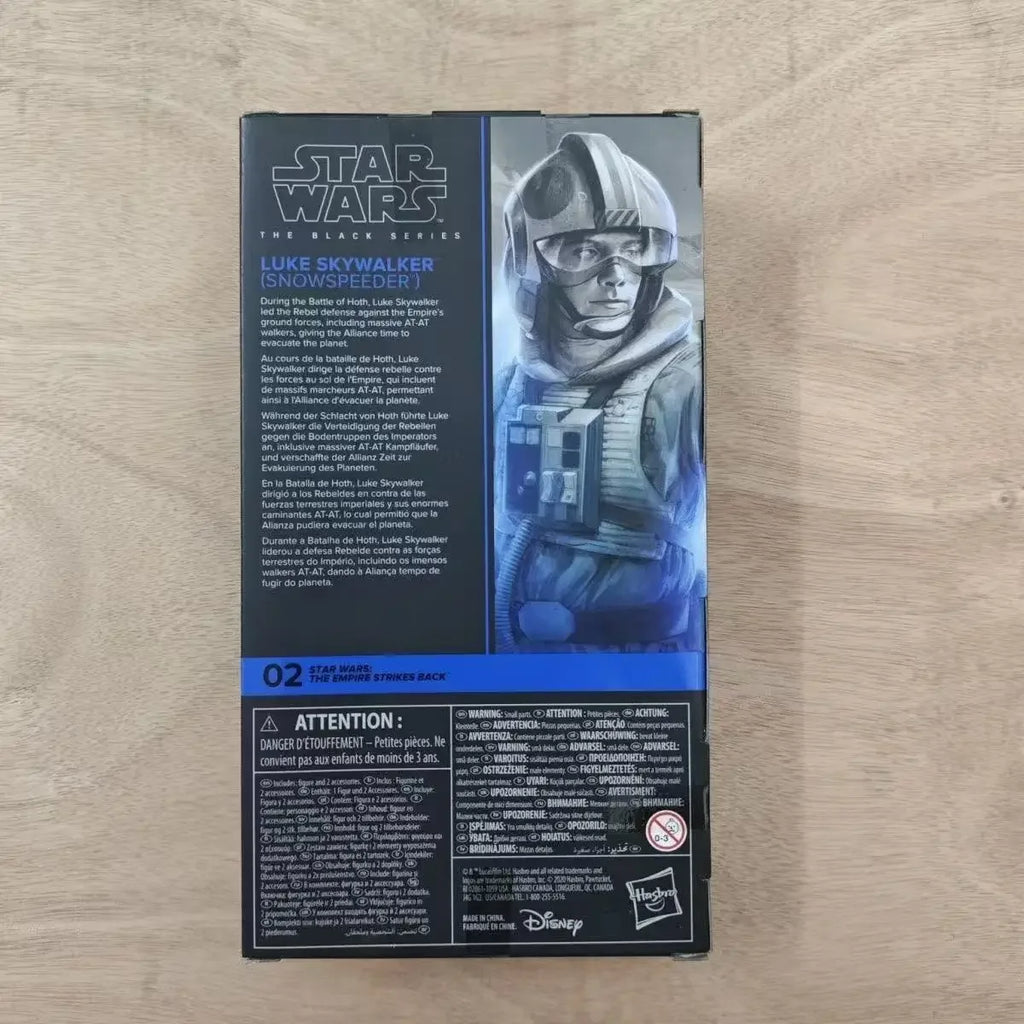 In Stock Hasbro Star Wars Black Box Series Luke Flying Clothing 6-inch Action Figure Model