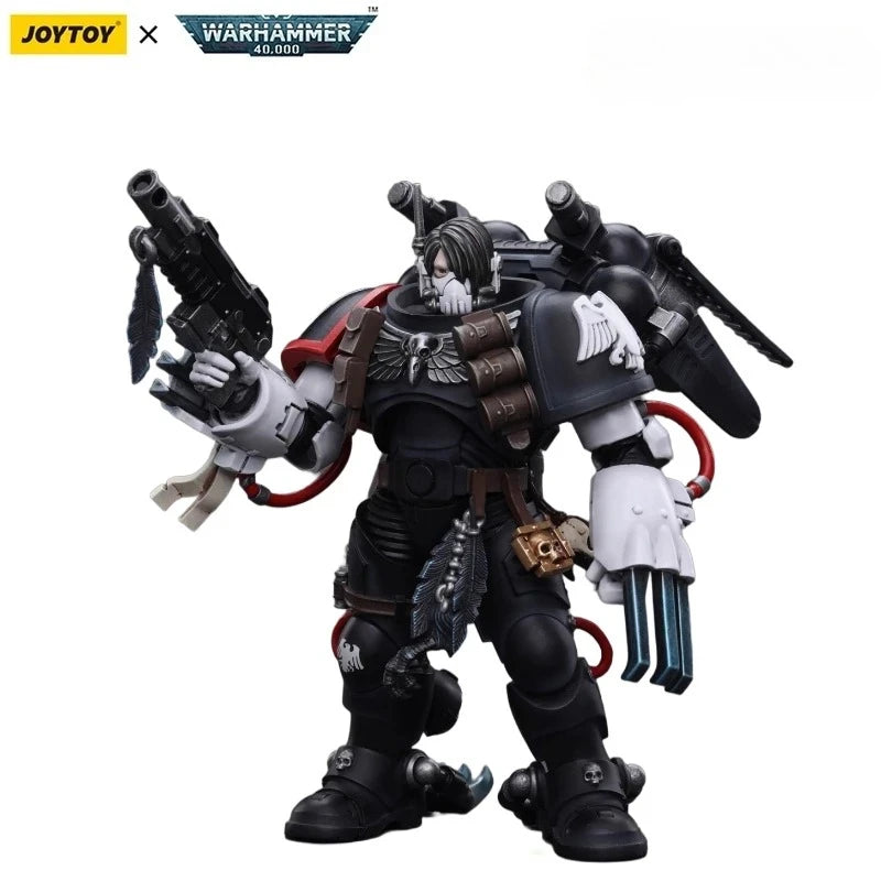 【MT】JOYTOY 1/18 Action Figure Warhammer 40K Raven Guard Chapter Master Kayvaan Shrike Model Toy Collection Series