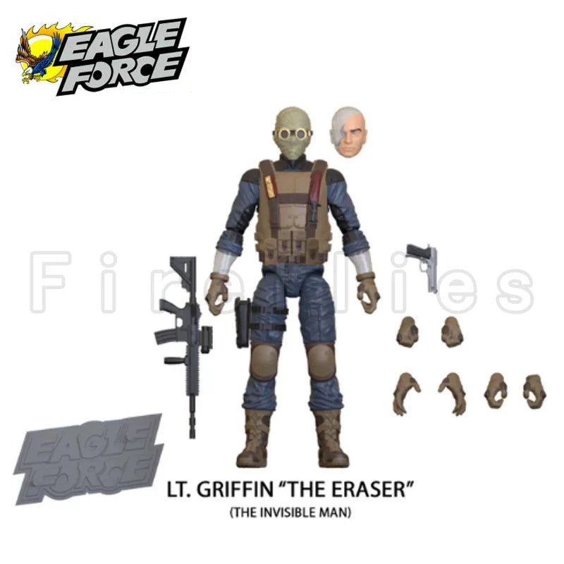 4inches Eagle Force Action Figure 40th Anniversary Wave 5 Figures Anime Collection Movie Model For Gift