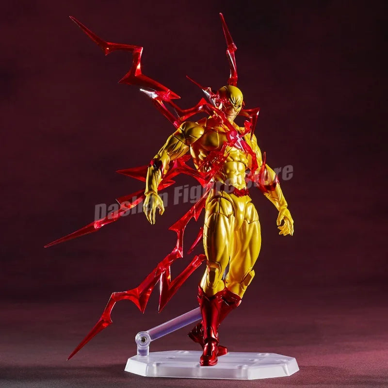 Fantastische Yamaguchi Flash Actionfigur, 17 cm, bewegliche Superhelden-Sammlung, Kaiyodo Revoltech Flashpoint Figur, Modellspielzeug, Geschenk