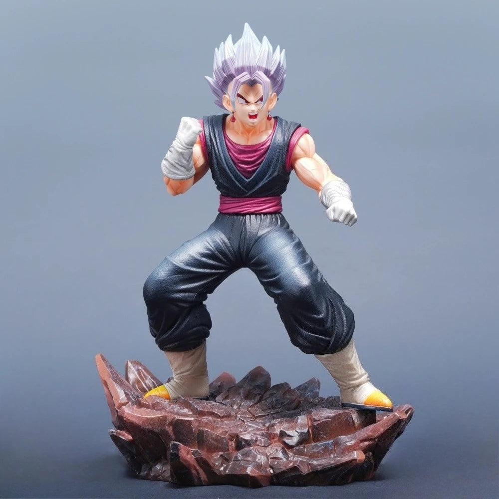 27cm/10.63in Anime Dragon Ball Figure Vegetto Action Figures Pvc Statue Desktop Ornamen Collection Model Toys Gifts