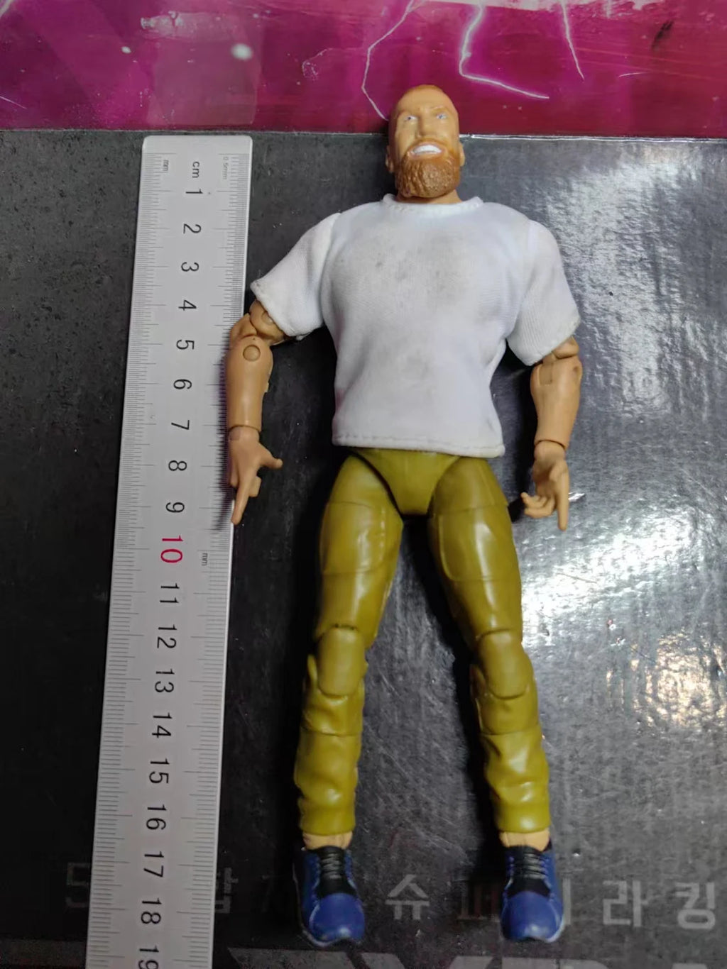Genuine Bulk Wrestler Jeff Hardy 6-inch Super Action Figure Model of Relsena Model Collect Boy Toys Figure