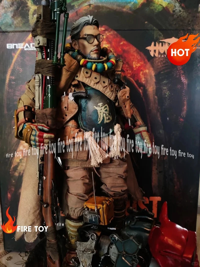 In Stock New  Blitzway Bw-Ums 11801 Hunter 1/6 Action Figure After The Third World War White Ghost Precious Collection Value Toy