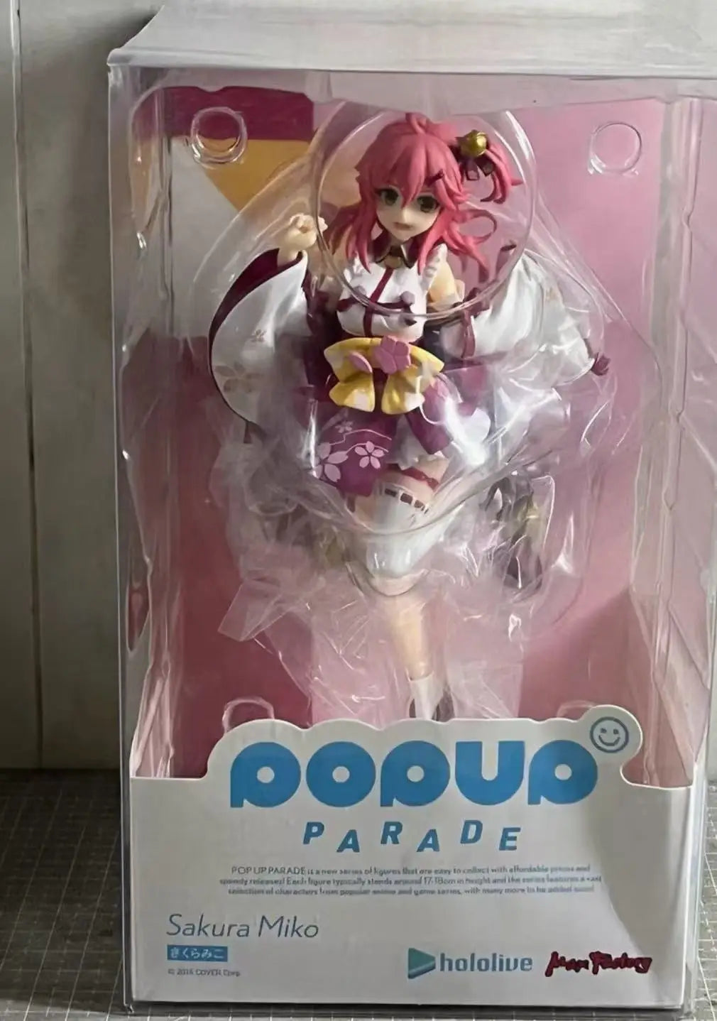 100% Original in Stock Max Factory Pop Up Parade Pop Up Parade Sakura Miko Anime Figure Collection Series Model Decoration