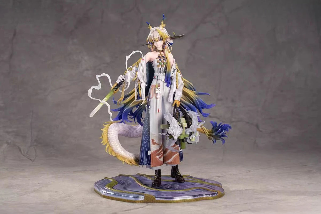 Figure Statue Shu Arknights Anime Figurine Game Action Figurals Character Sculpture Collectible Model Toy Statue Figures Cartoon
